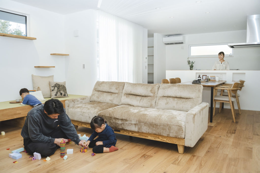 HIKAGE_施工写真【リビング】